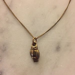 Owl Charm Necklace